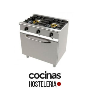 Cocina y Horno a gas 2 fuegos